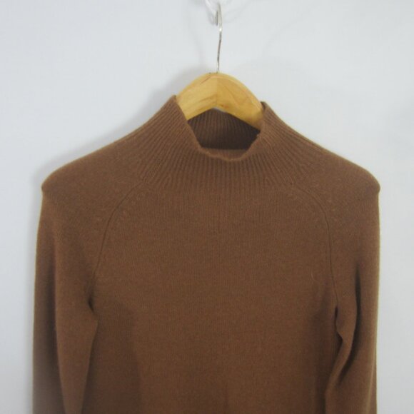 Theory Brown Turtleneck Sweater - Picture 6 of 9